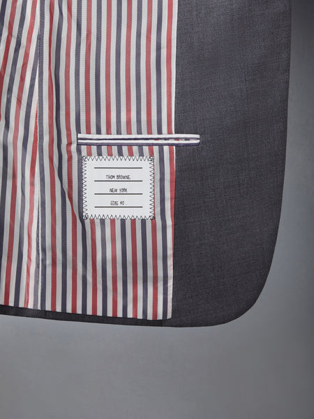 SUPER 120S TWILL CLASSIC SPORTCOAT DARK GREY