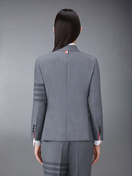 TWILL SCHOOL UNIFORM 4-BAR CLASSIC SPORT COAT MED GREY