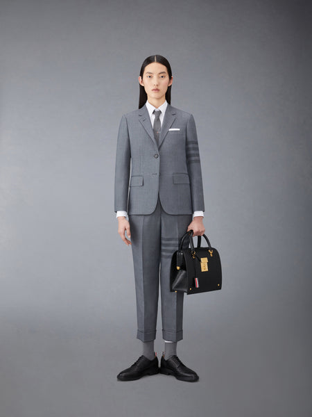 TWILL SCHOOL UNIFORM 4-BAR CLASSIC SPORT COAT MED GREY