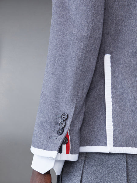 JACKET WEIGHT CASHMERE 2003 CLASSIC SPORT COAT MED GREY