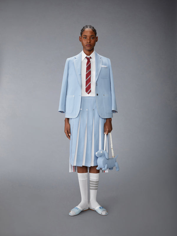 UNCONSTRUCTURED DENIM SACK SPORTCOAT - image 3