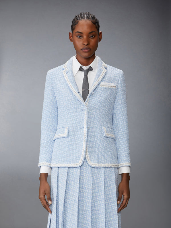 SOLID TWEED SPORTCOAT - image 1