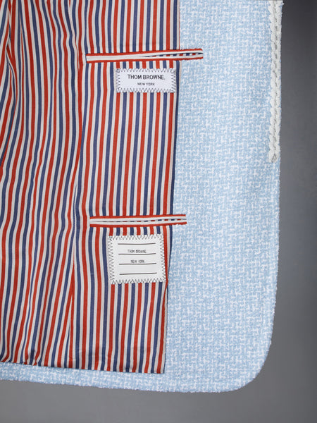 SOLID TWEED SPORTCOAT LIGHT BLUE