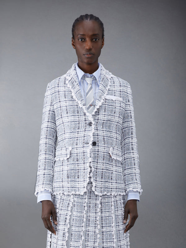 Prince of Wales Chenille Tweed Wave Classic Sport Coat - featured image