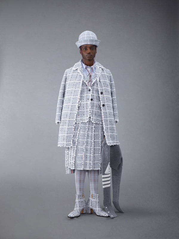 Prince of Wales Chenille Tweed Wave Classic Sport Coat - image 3
