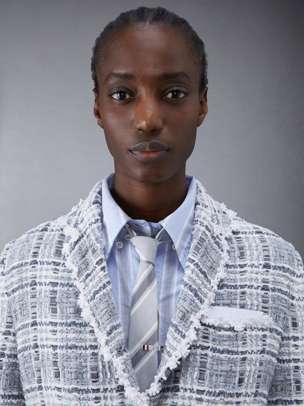 Prince of Wales Chenille Tweed Wave Classic Sport Coat - image 5