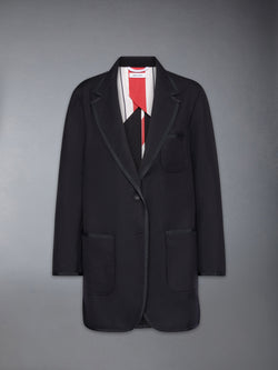3-Ply Mohair Oversized Sack Sport Coat