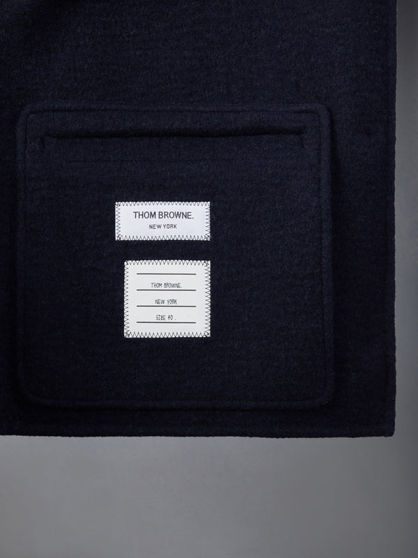 WOOL CASHMERE ARMBAND BELL SLEEVE JACKET WITH SHEARLING COLLAR - image 6