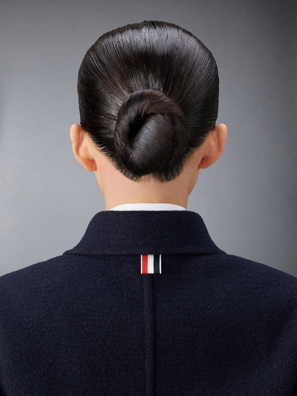 WOOL CASHMERE ARMBAND BELL SLEEVE JACKET WITH SHEARLING COLLAR - image 8