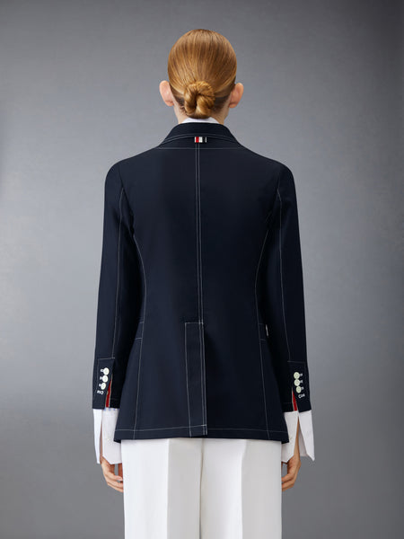 SCHOOL UNIFORM PATCH POCKET JACKET NAVY