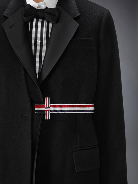 CASHMERE WOOL AND SILK 2-IN-1 SPORTCOAT BLACK