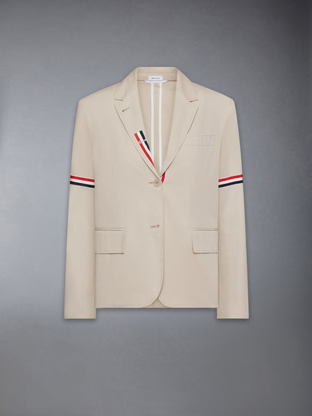 UNCONSTRUCTED COTTON SUITING RELAXED FIT SPORTCOAT BEIGE