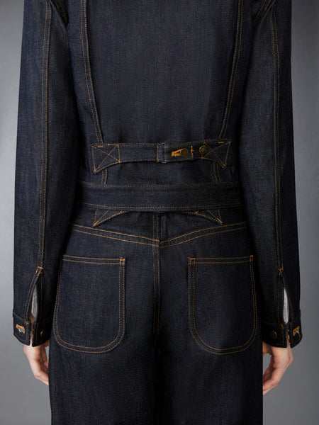 SELVEDGE DENIM SHRUNKEN  JACKET NAVY