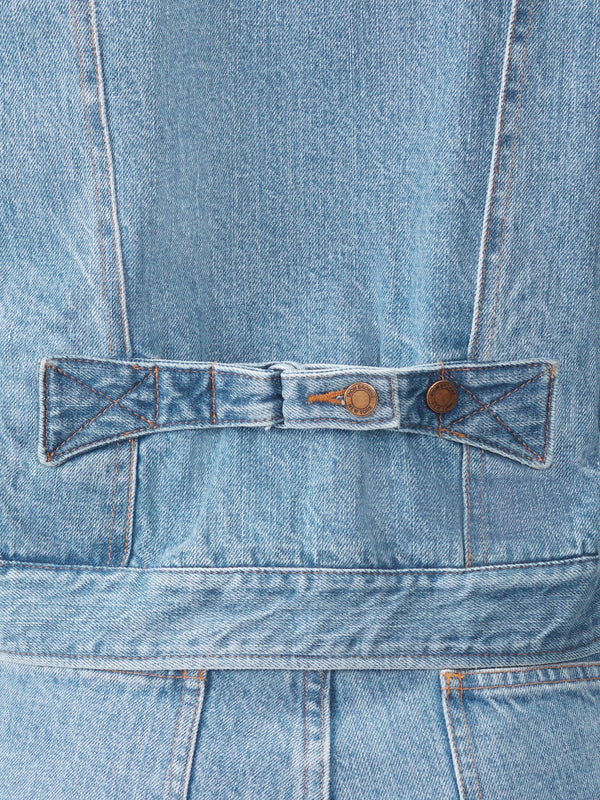 SHRUNKEN SELVEDGE DENIM JACKET - image 6