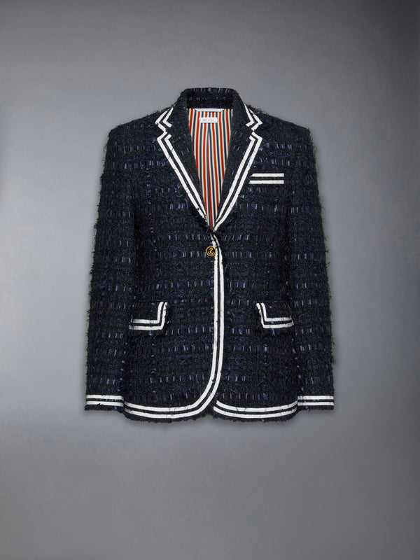SATIN RIBBON TWEED UNCONSTRUCTED SPORTCOAT - featured image