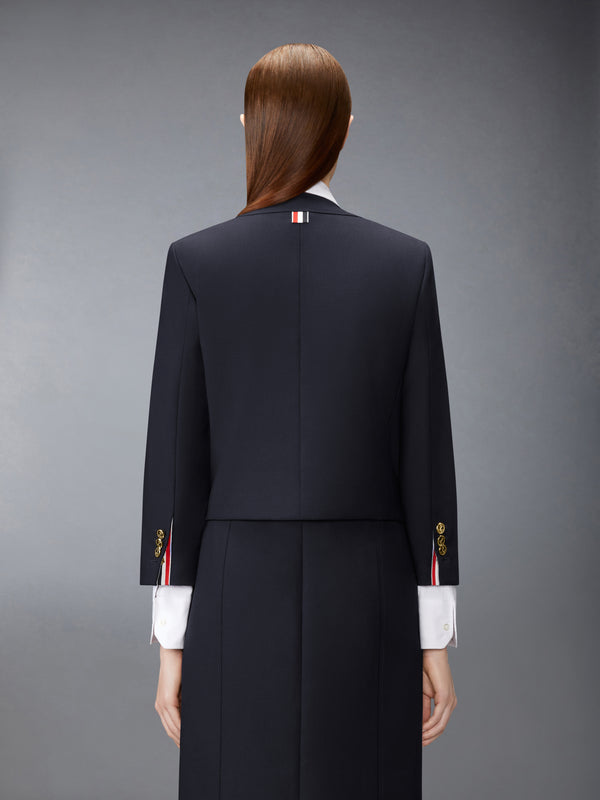HOPSACK SUITING CARDIGAN JACKET - image 2