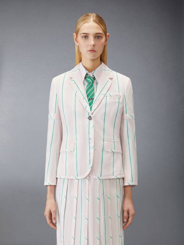 MADRAS COTTON REPP STRIPE RELAXED SPORTCOAT - image 1