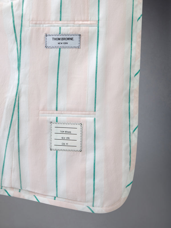 MADRAS COTTON REPP STRIPE RELAXED SPORTCOAT - image 5