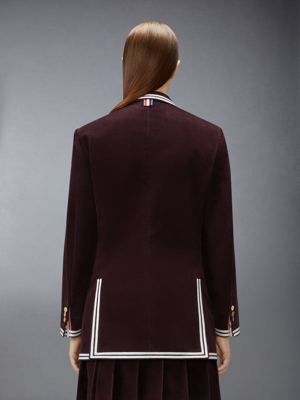 CORDUROY SPORTCOAT WITH GROSGRAIN FRAMING - image 2