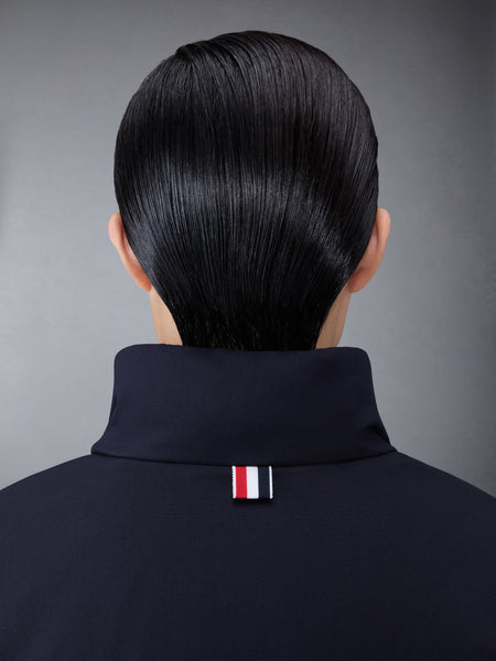 Ultralight Tech and Plain Weave Down Reversible 4-Bar Jacket DARK BLUE