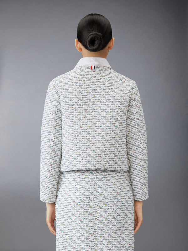 SEQUIN TWEED GOLF JACKET - image 2