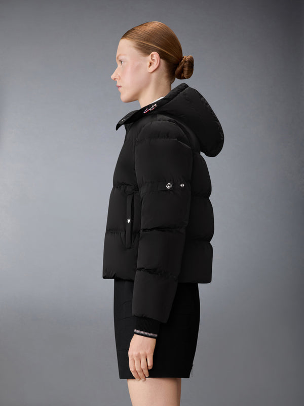 POLY TECH DOWN FILLED CROPPED PARKA WITH ARMBANDS - image 4