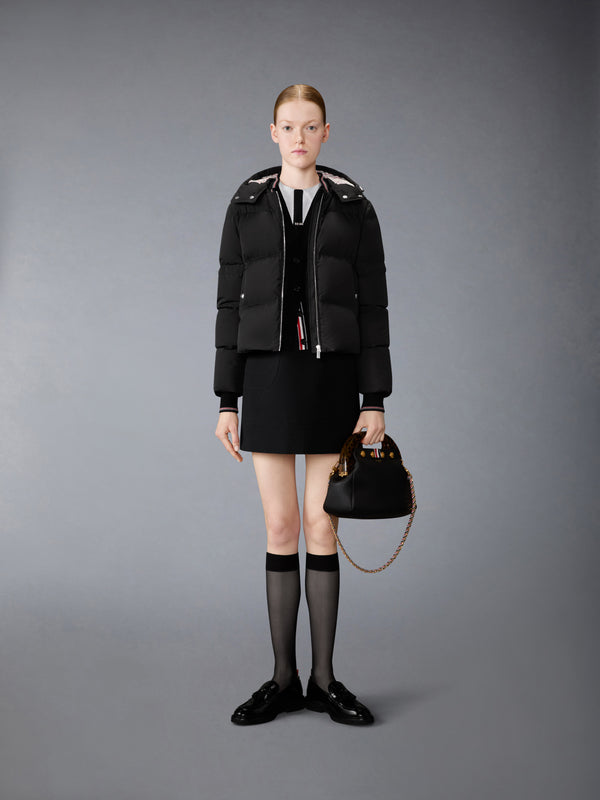 POLY TECH DOWN FILLED CROPPED PARKA WITH ARMBANDS - image 5