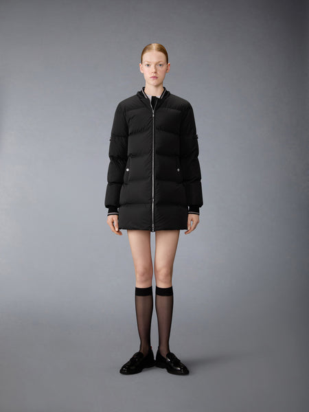 POLY TECH DOWN FILLED PARKA WITH ARMBANDS BLACK
