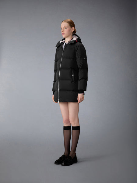 POLY TECH DOWN FILLED PARKA WITH ARMBANDS BLACK
