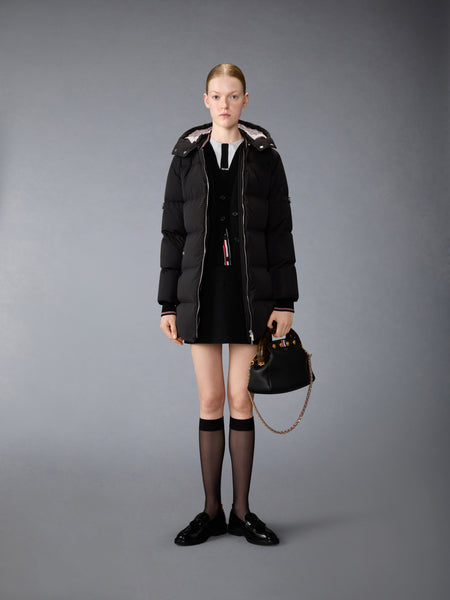 POLY TECH DOWN FILLED PARKA WITH ARMBANDS BLACK
