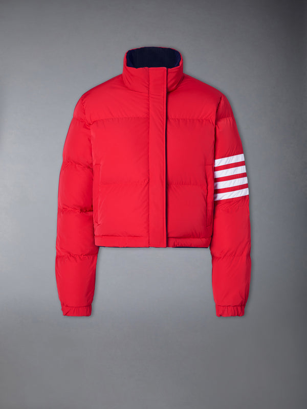 CORDUROY LOBSTER STITCH REVERSIBLE CROPPED DOWN JACKET - image 8
