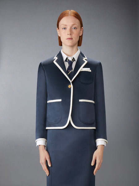SOLID DOUBLE DUCHESS SPORTCOAT NAVY