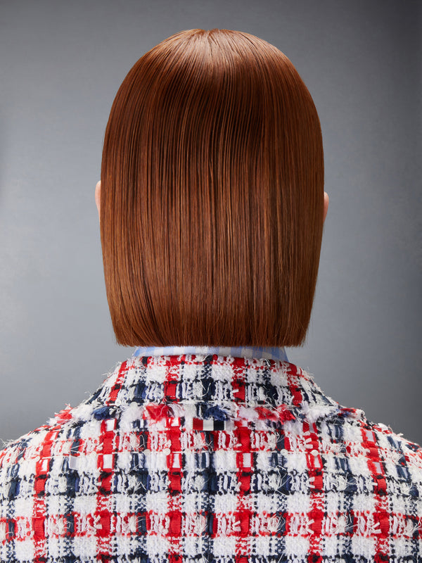 GINGHAM SATIN RIBBON TWEED SPORTCOAT - image 6