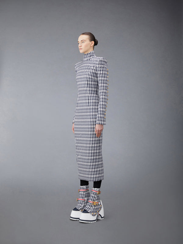 GROSGRAIN TWEED FITTED DRESS - image 2