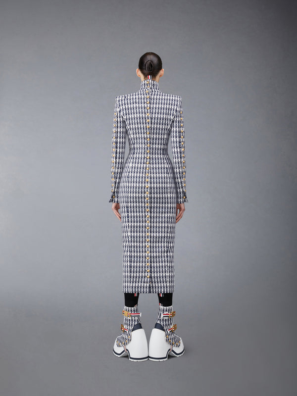 GROSGRAIN TWEED FITTED DRESS - image 3