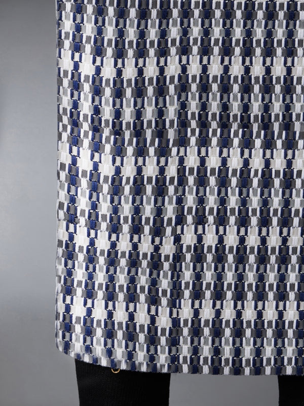 GROSGRAIN TWEED FITTED DRESS - image 5