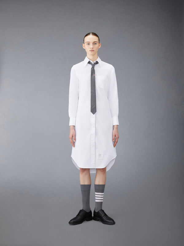 OXFORD GROSGRAIN PLACKET SHIRTDRESS - image 5