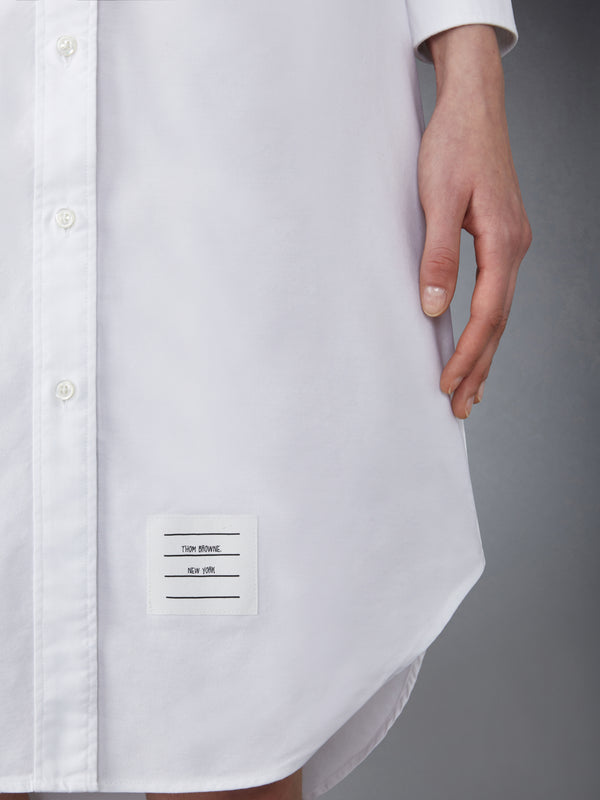 OXFORD GROSGRAIN PLACKET SHIRTDRESS - image 8