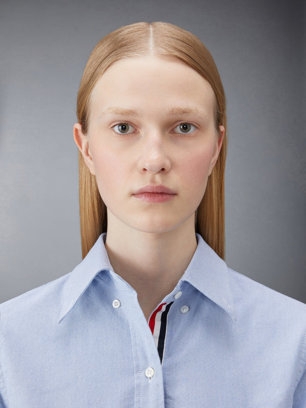 OXFORD GROSGRAIN PLACKET SHIRTDRESS - image 6