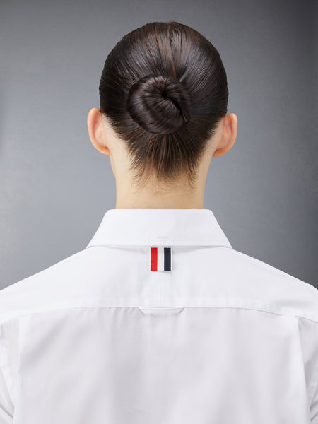 POPLIN MINI SHIRTDRESS WHITE