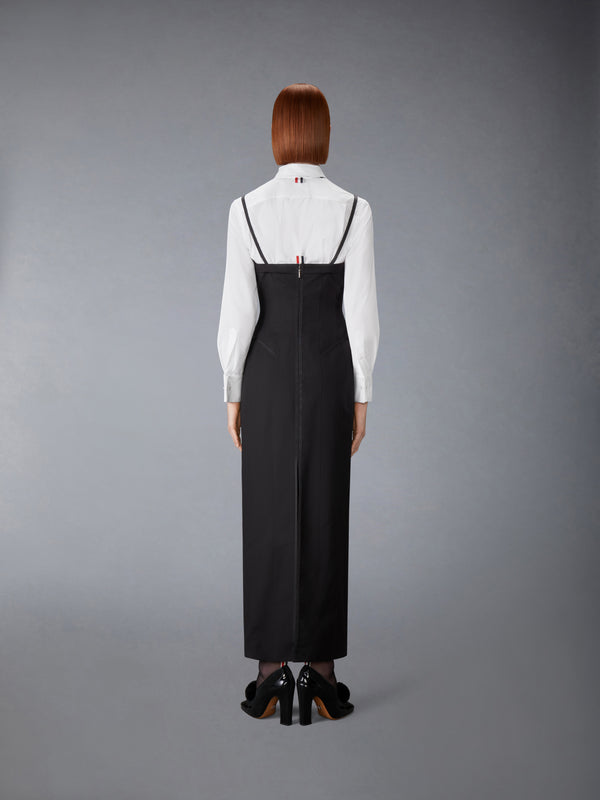 2-PLY FRESCO TIPPING CORSET PENCIL DRESS - image 4