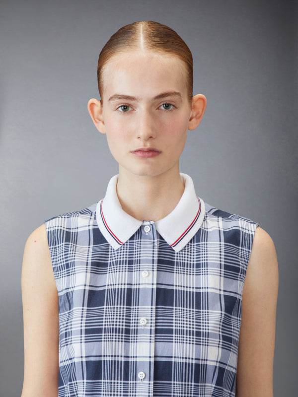 MADRAS CHECK SHIRTDRESS - image 6