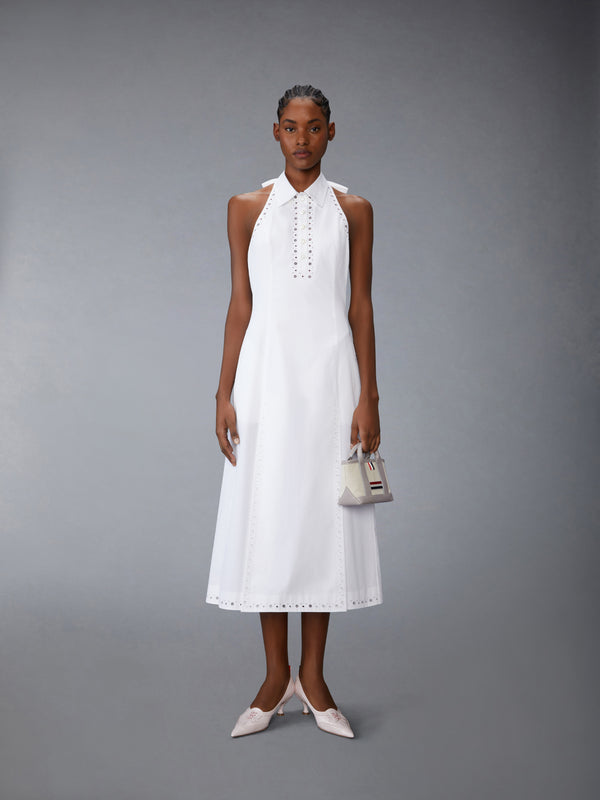 ANGLAISE AND POPLIN POLO HALTER DRESS - image 4