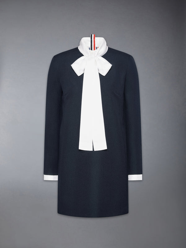 HIGH WOOL SUITING SHIFT DRESS - featured image