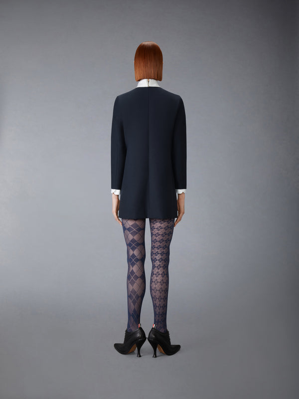 HIGH WOOL SUITING SHIFT DRESS - image 3