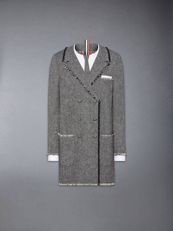 SOLID DONEGAL TWEED TROMPE L'OEIL DRESS - featured image