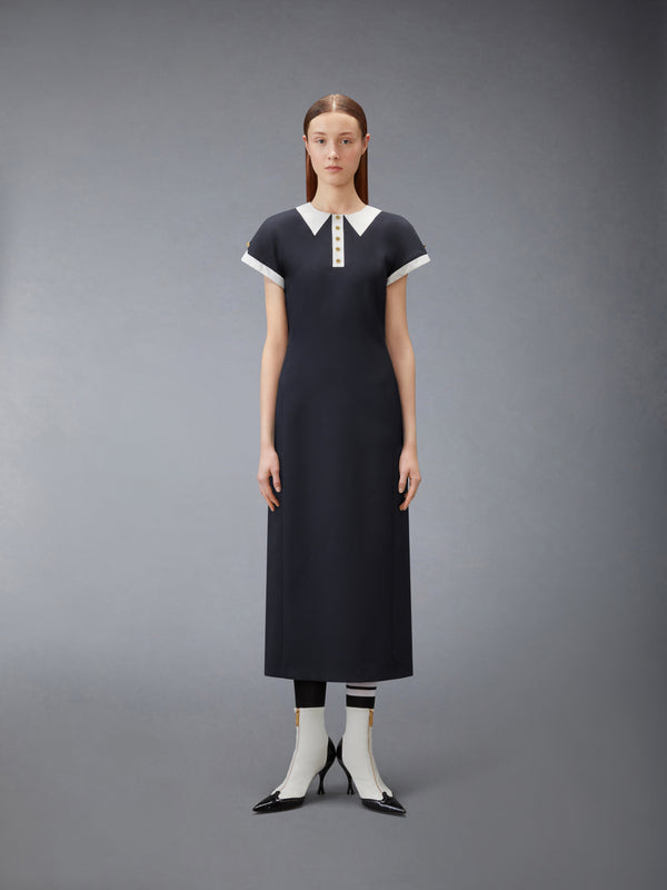 HOPSACK SUITING DRESS - image 1