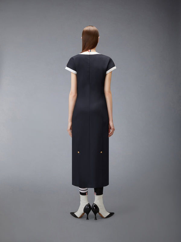 HOPSACK SUITING DRESS - image 3