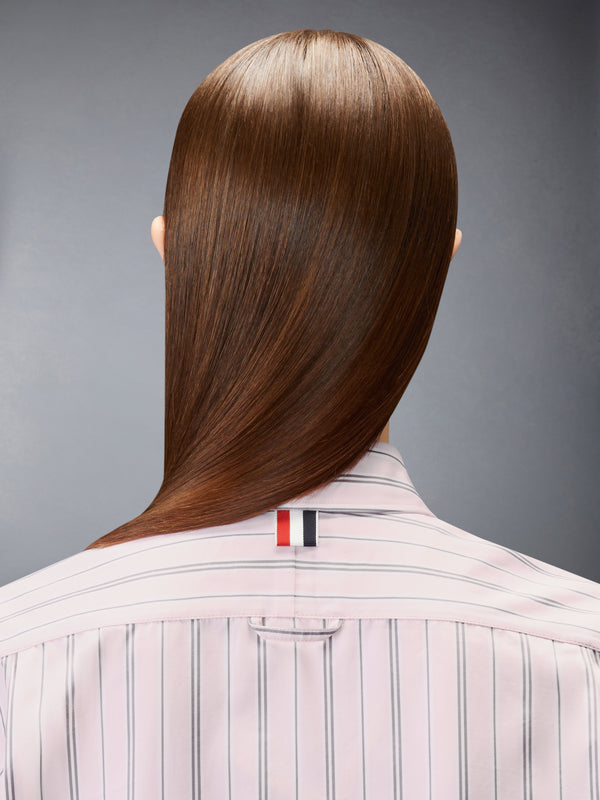 HAIRLINE STRIPE POPLIN SHIRT DRESS - image 5