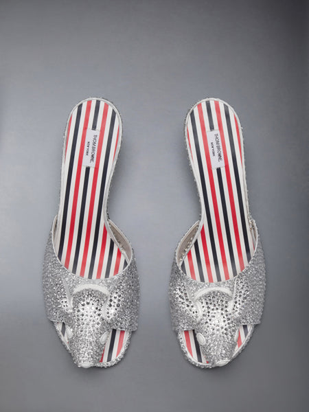 CRYSTAL HECTOR MULE 75MM WHITE
